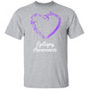 Butterfly Believe Epilepsy Awareness Ribbon Gifts T-Shirt & Hoodie | Teecentury.com
