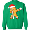 Dabbing Gingerbread Santa Baseball Christmas Pajama Gifts T-Shirt & Sweatshirt | Teecentury.com