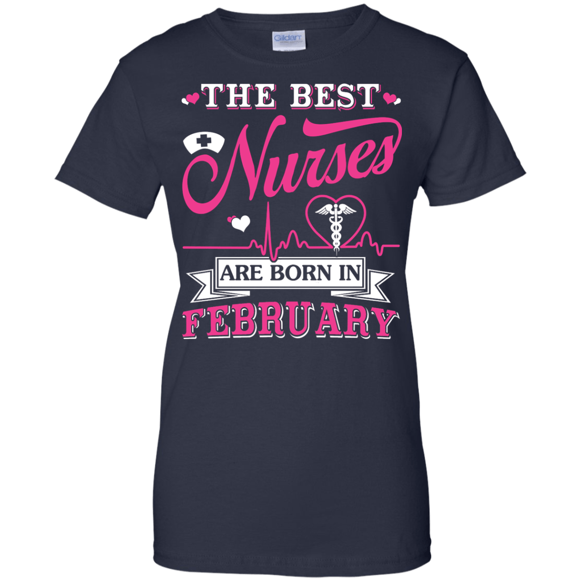 The Best Nurses Are Born In February T-Shirt & Hoodie | Teecentury.com