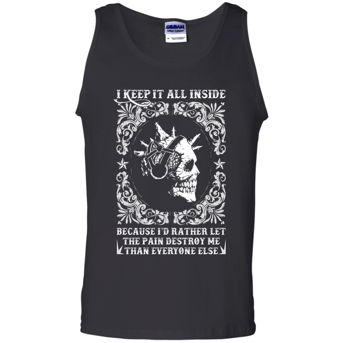 I Keep It All Inside Because I'd Rather Let The Pain Destroy Me T-Shirt & Hoodie | Teecentury.com