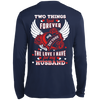 Two Things Last Forever My Tattoos The Love I Have For My Husband T-Shirt & Hoodie | Teecentury.com