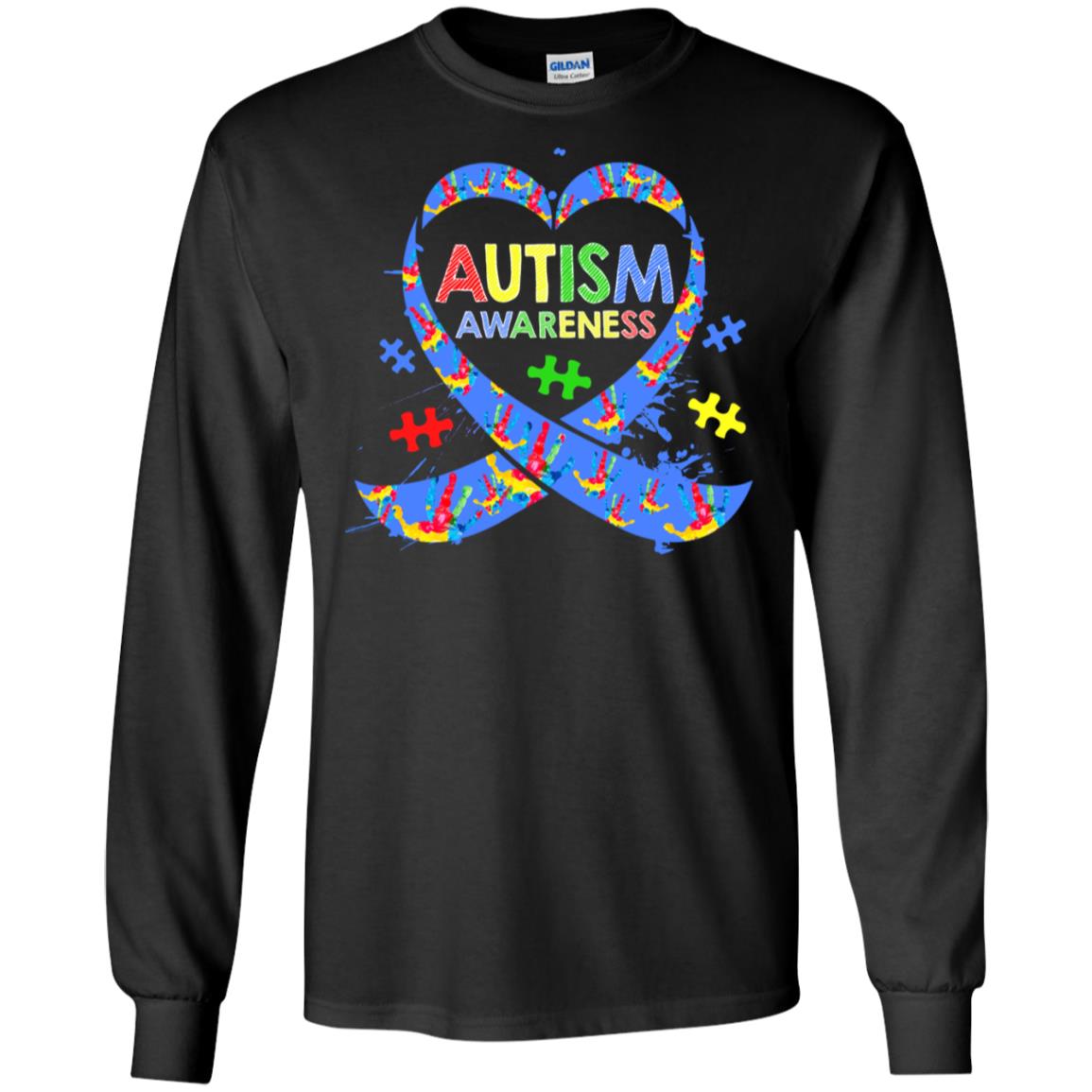 World Autism Awareness 2 April Dad Mom Kid Autism Gift T-Shirt & Hoodie | Teecentury.com