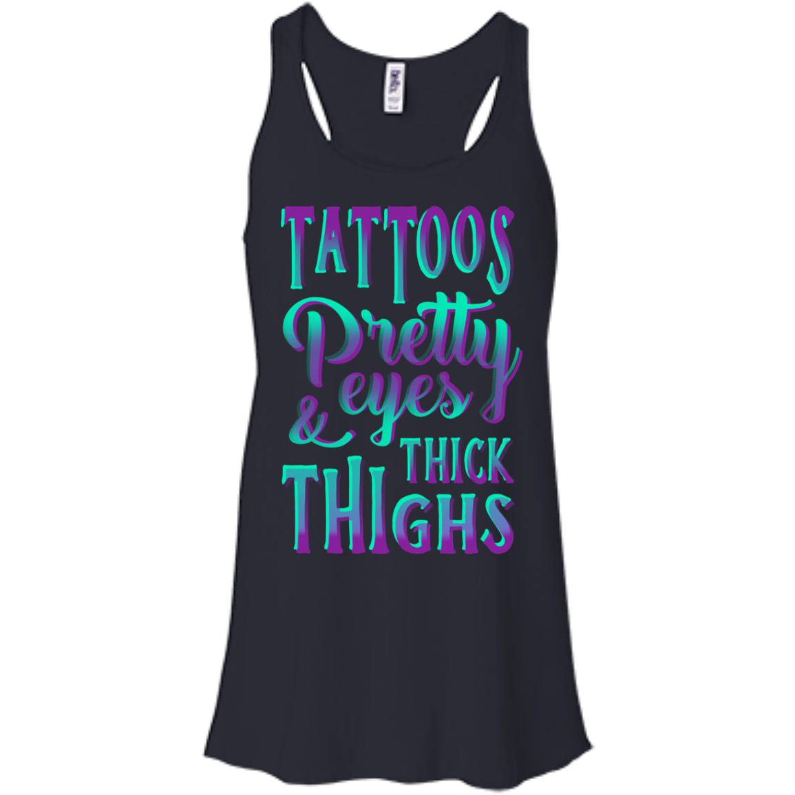 Tattoos Pretty Eyes And Thick Thighs T-Shirt & Hoodie | Teecentury.com