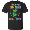 3rd Grade Here I Come Dinosaur Back To School Youth Youth Shirt | Teecentury.com