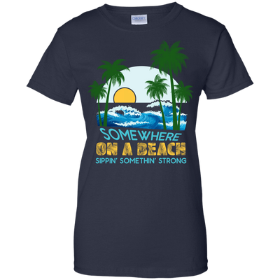 Somewhere On A Beach T-Shirt & Hoodie | Teecentury.com