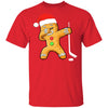 Dabbing Gingerbread Santa Hockey Christmas Pajama Gifts T-Shirt & Sweatshirt | Teecentury.com