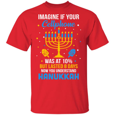 Funny Ugly Hanukkah Chanukah Cellphone Menorah Gifts T-Shirt & Sweatshirt | Teecentury.com