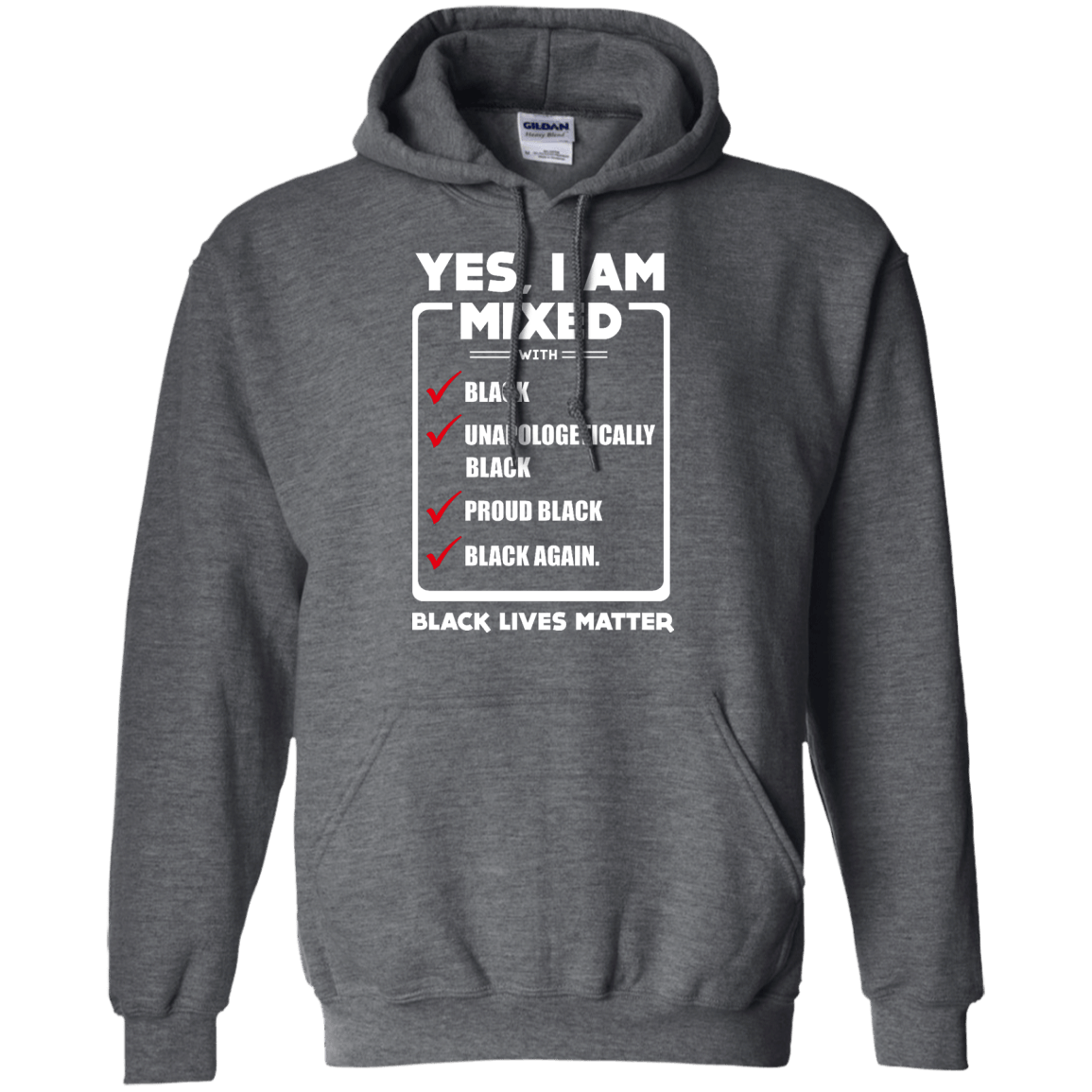 Yes, I Am Mixed Shirt, I'm mixed with Black T-Shirt & Hoodie | Teecentury.com