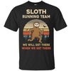 Vintage Sloth Running Team Funny For Men Women T-Shirt & Hoodie | Teecentury.com