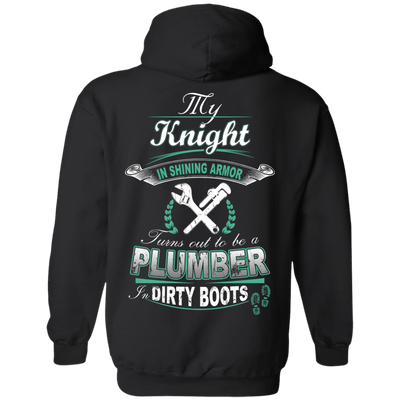 Turns out to be a PLUMBER In Dirty Boots T-Shirt & Hoodie | Teecentury.com