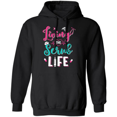 Living The Scrub Life Gift Nurse T-Shirt & Tank Top | Teecentury.com