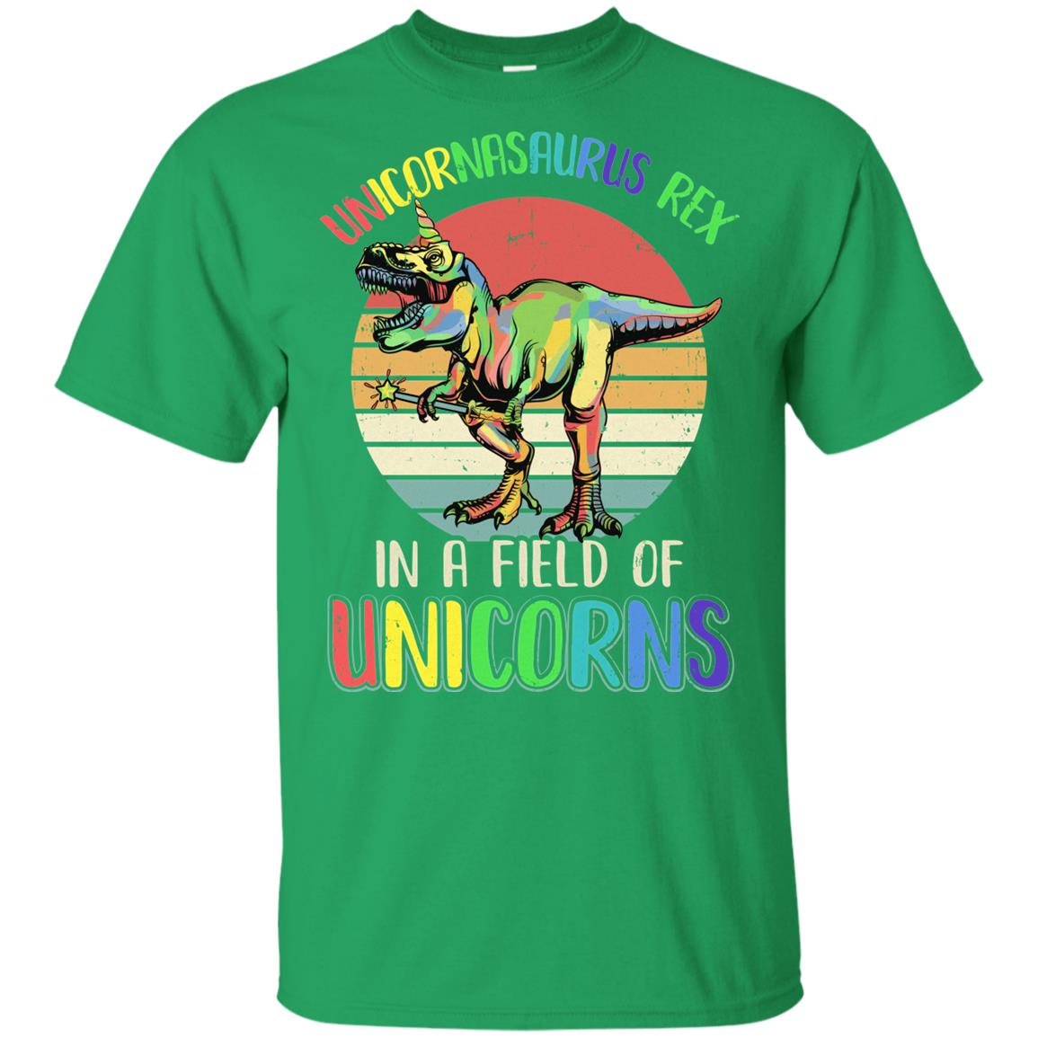 Be A Unicornasaurus Rex In A Field Of Unicorns Youth Youth Shirt | Teecentury.com
