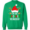 I'm The Brother Reindeer Matching Family Christmas T-Shirt & Sweatshirt | Teecentury.com