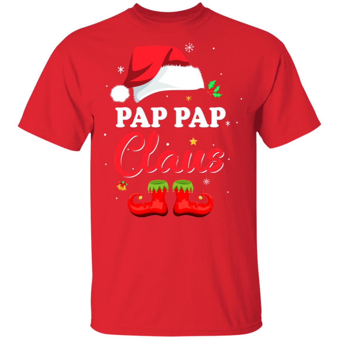 Santa Pap Pap Claus Matching Family Pajamas Christmas Gifts T-Shirt & Sweatshirt | Teecentury.com