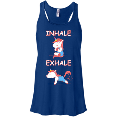 Yoga Unicorn Inhale Exhale T-Shirt & Hoodie | Teecentury.com