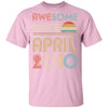 Awesome Since April 2010 Vintage 12th Birthday Gifts Youth Youth Shirt | Teecentury.com