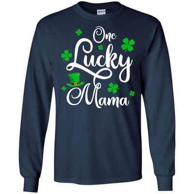 One Lucky Mama St Patricks Day For Mom T-Shirt & Hoodie | Teecentury.com