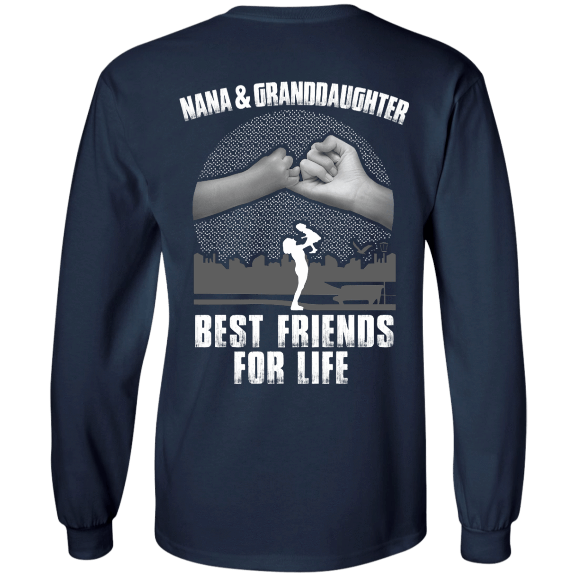 Nana and Granddaughter Best Friends For Life T-Shirt & Hoodie | Teecentury.com