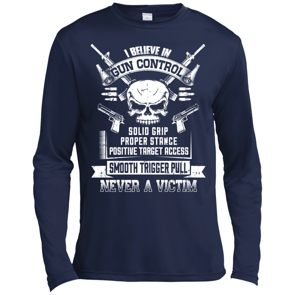 I Believe In Gun Control T-Shirt & Hoodie | Teecentury.com