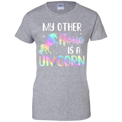 My Other Horse Is A Unicorn Lovers T-Shirt & Tank Top | Teecentury.com