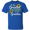 My Greatest Blessings Call Me Grandma Sunflower Gifts T-Shirt & Hoodie | Teecentury.com