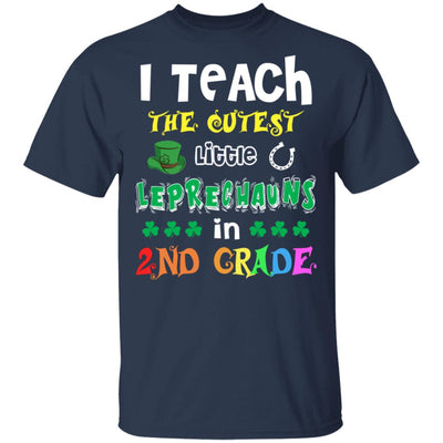 I Teach Cutest Leprechauns 2nd Grade Teacher St Patricks Day T-Shirt & Hoodie | Teecentury.com