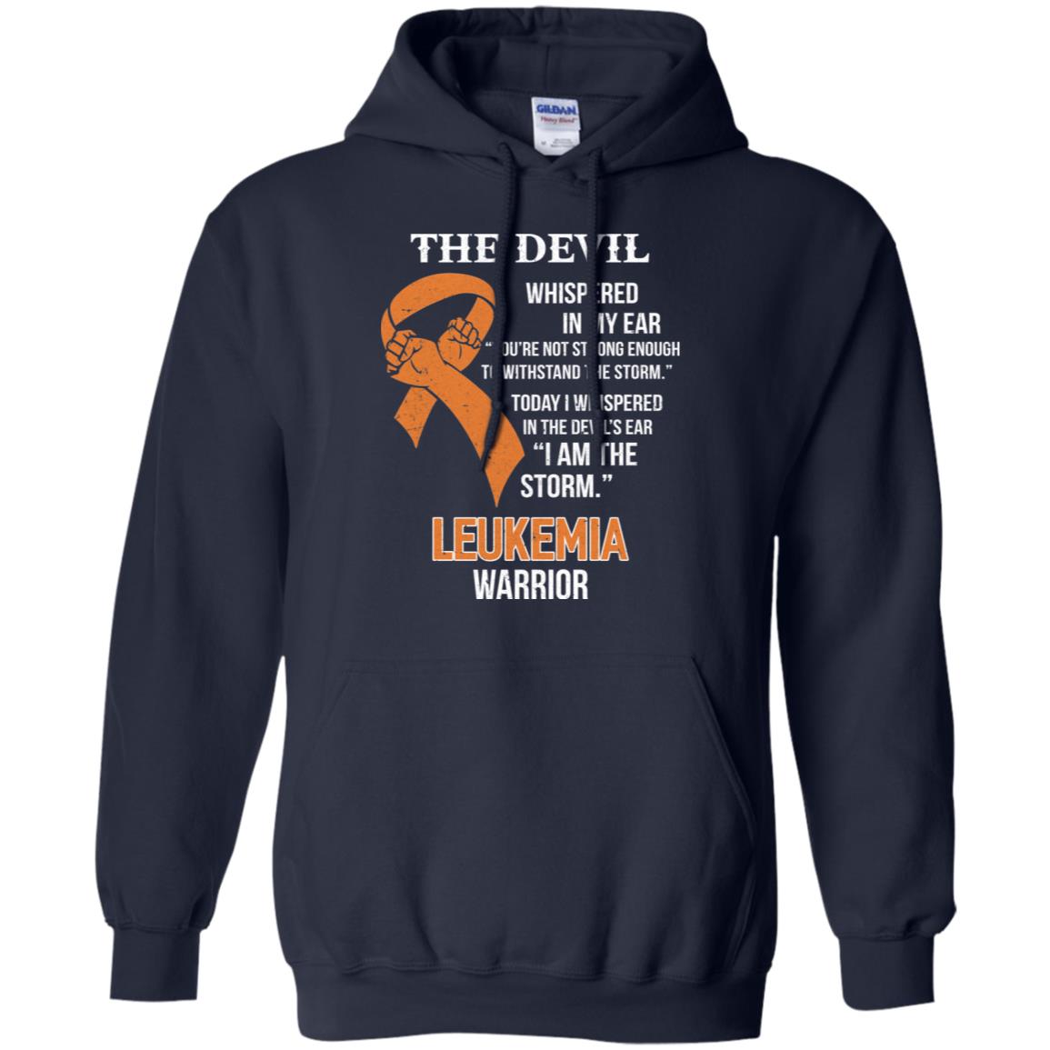 I Am The Storm Support Leukemia Awareness Warrior Gift T-Shirt & Hoodie | Teecentury.com