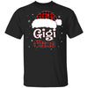 Santa Gigi Claus Red Plaid Family Pajamas Christmas Gift T-Shirt & Sweatshirt | Teecentury.com