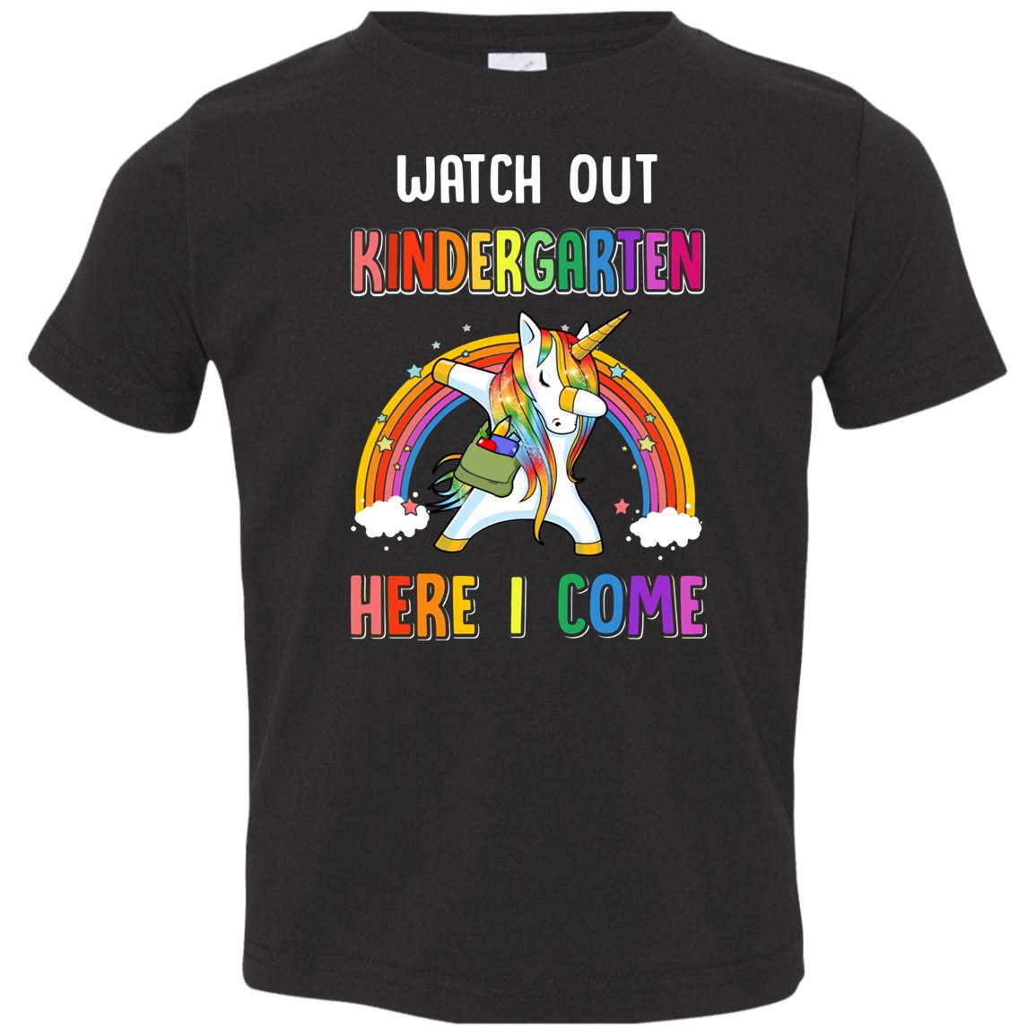 Kindergarten Here I Come Unicorn Back To School Youth Youth Shirt | Teecentury.com
