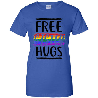 Free Sister Hugs Rainbow heart LGBT Pride Month T-Shirt & Hoodie | Teecentury.com