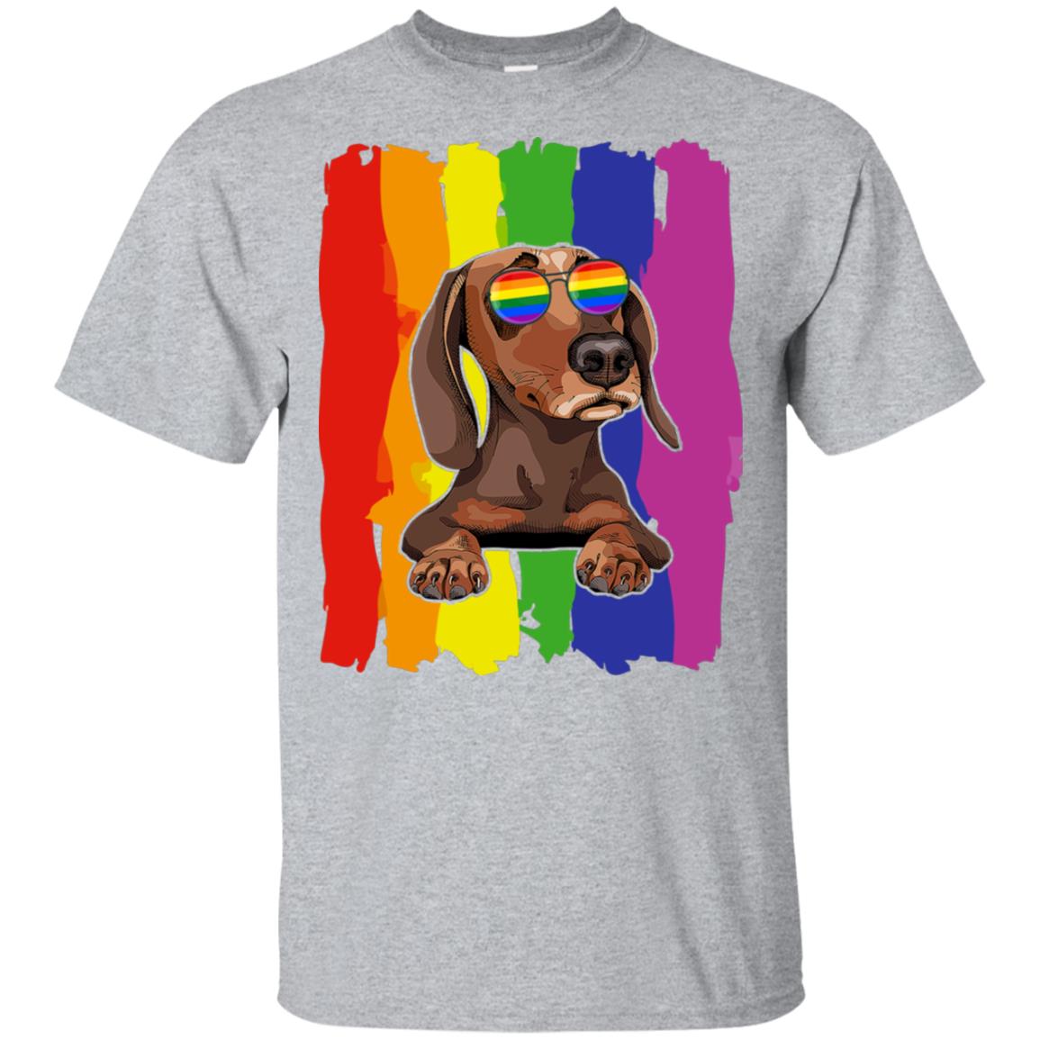 Funny Dachshund LGBT LGBT Pride Gifts T-Shirt & Hoodie | Teecentury.com
