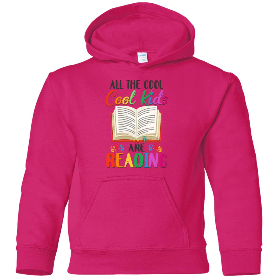 All The Cool Kids Are Reading Book Lover Gifts Youth Youth Shirt | Teecentury.com