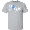 Colon Cancer Awareness Blue Ribbon Hope T-Shirt & Hoodie | Teecentury.com