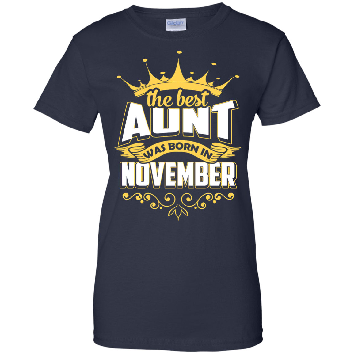 The Best Aunt Was Born In November T-Shirt & Hoodie | Teecentury.com