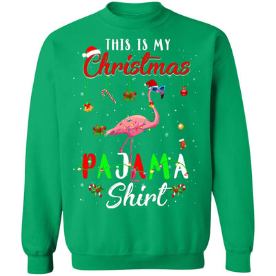 This Is My Christmas Pajama Flamingo Christmas Gifts T-Shirt & Sweatshirt | Teecentury.com