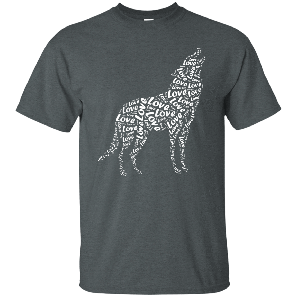 I Love Wolf T-Shirt & Hoodie | Teecentury.com