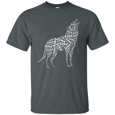 I Love Wolf T-Shirt & Hoodie | Teecentury.com