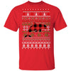 Dolphin Red Plaid Ugly Christmas Sweater Funny Gifts T-Shirt & Sweatshirt | Teecentury.com