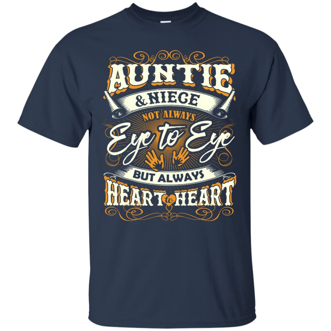 Auntie And Niece Not Always Eye To Eye T-Shirt & Hoodie | Teecentury.com
