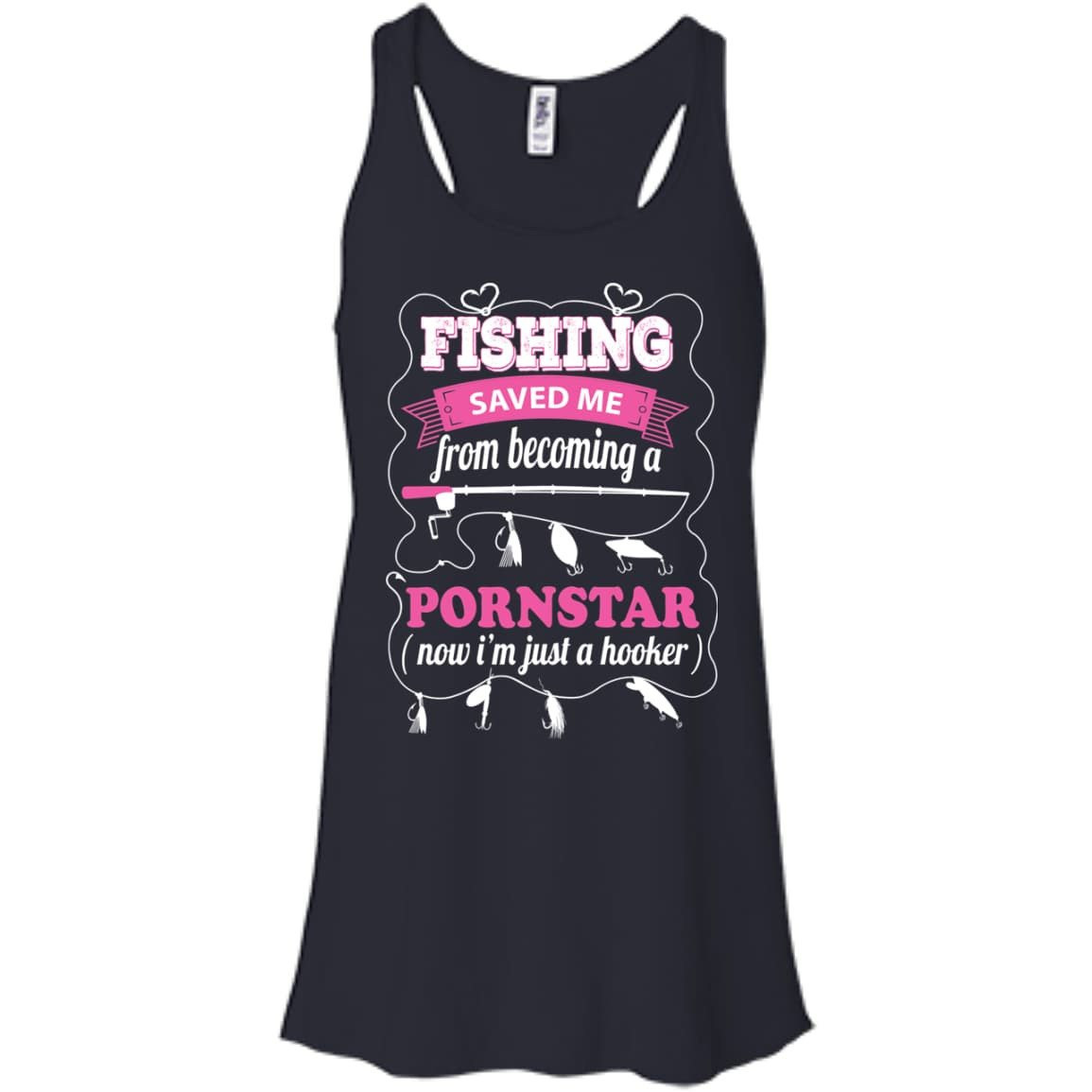 Fishing Saved Me From Becoming Pornstar T-Shirt & Hoodie | Teecentury.com