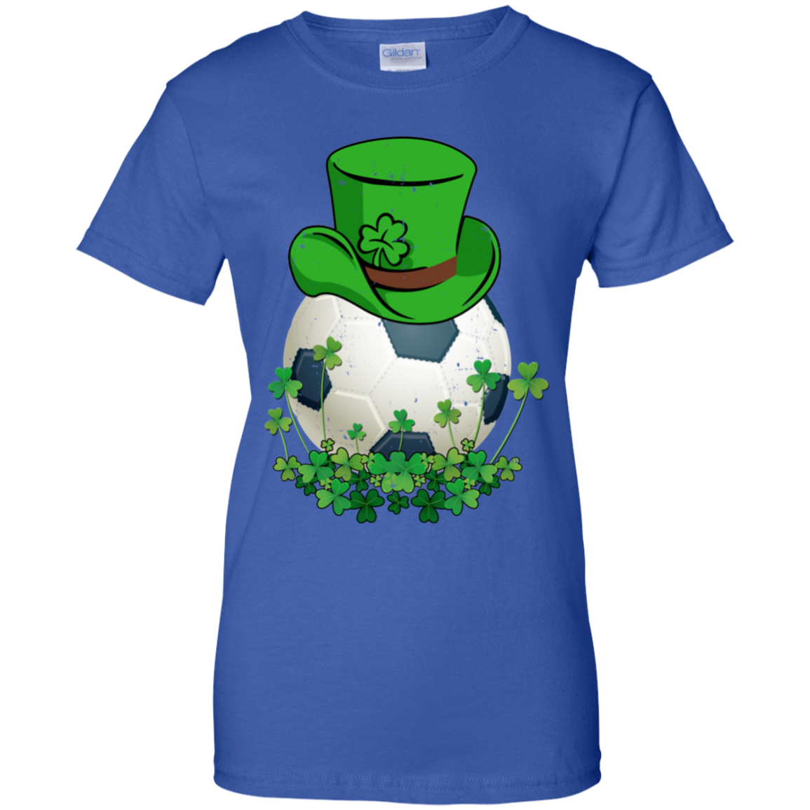 Shamrock Soccer Leprechaun St Patricks Day T-Shirt & Hoodie | Teecentury.com