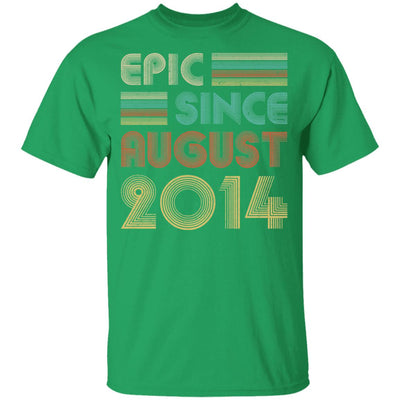 Epic Since August 2014 Vintage 8th Birthday Gifts Youth Youth Shirt | Teecentury.com