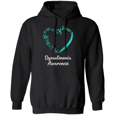 Butterfly Believe Dysautonomia Awareness Ribbon Gifts T-Shirt & Hoodie | Teecentury.com