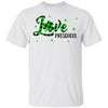 St Patricks Day Gift Preschool Teacher Plaid Shamrock T-Shirt & Hoodie | Teecentury.com