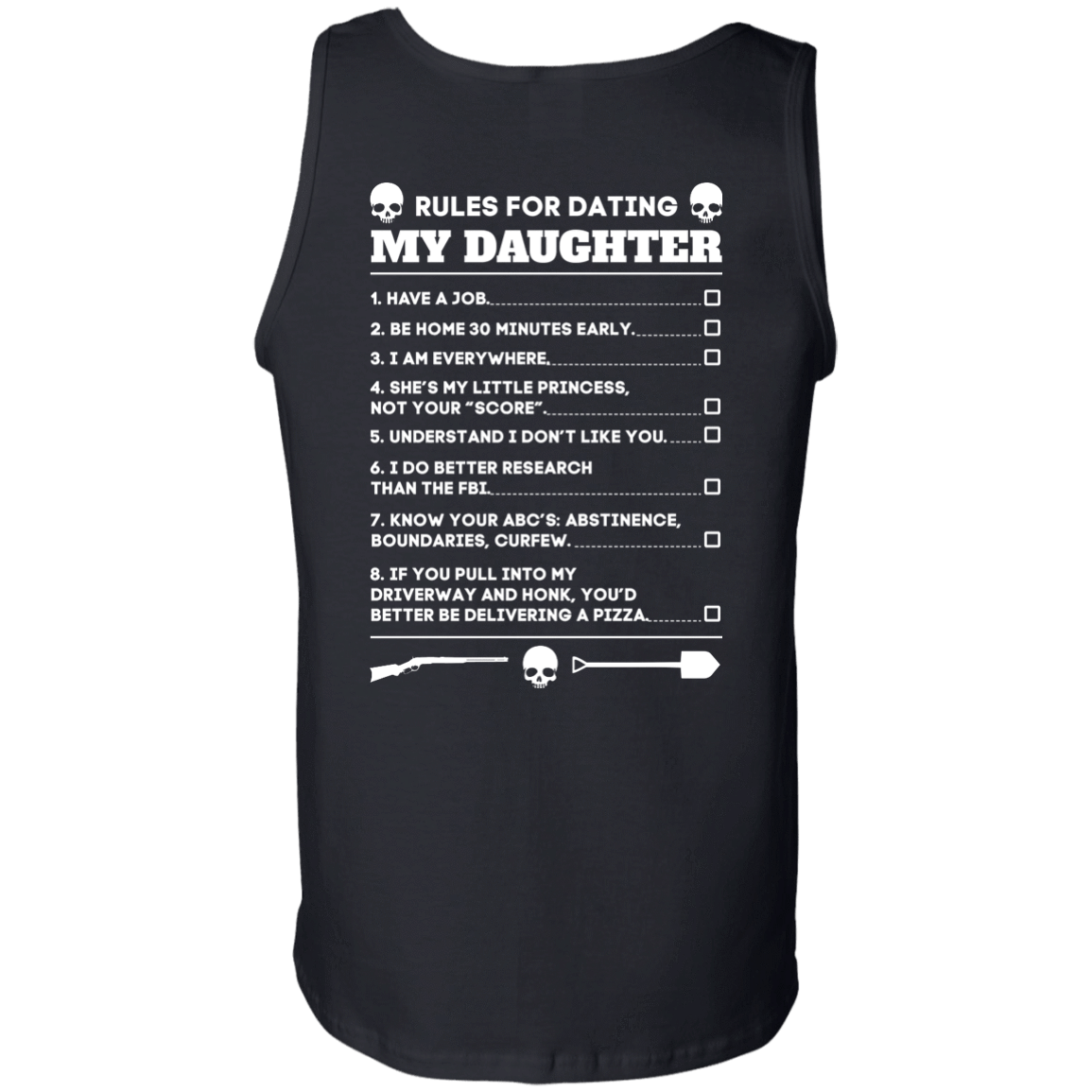 Rules For Dating My Daughter Funny T-Shirt & Hoodie | Teecentury.com
