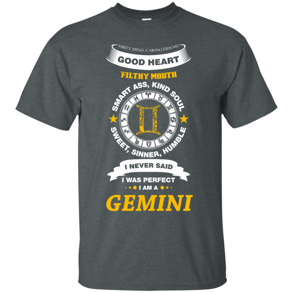 I Never Said I Was Perfect I Am A GEMINI T-Shirt & Hoodie | Teecentury.com