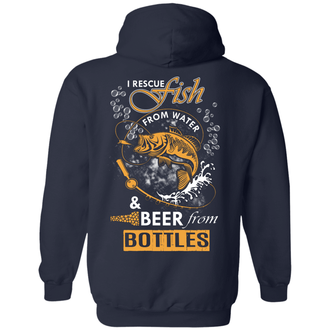 I Rescue Fish From Water Beer From Bottles T-Shirt & Hoodie | Teecentury.com