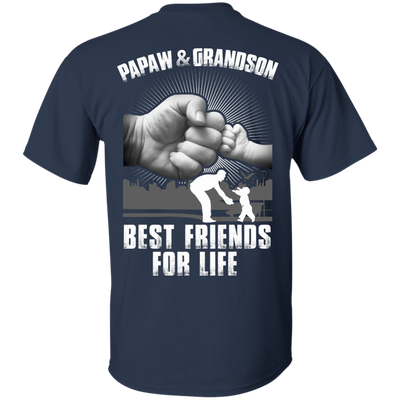 Papaw And Grandson Best Friends For Life T-Shirt & Hoodie | Teecentury.com