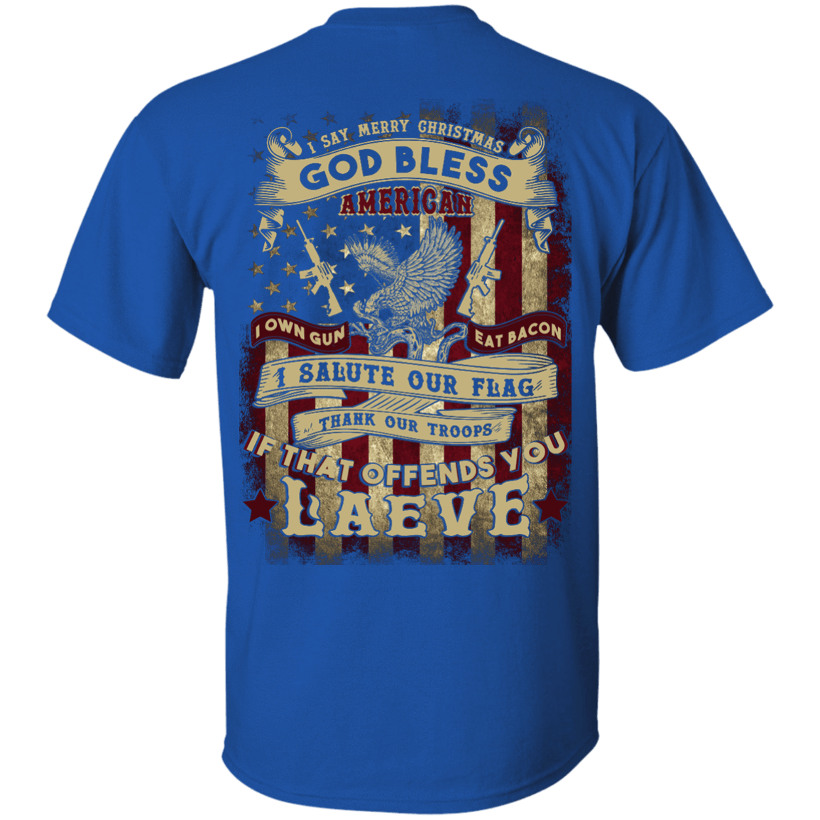 I Say Merry Christmas God Bless America Christmas T-Shirt & Hoodie | Teecentury.com
