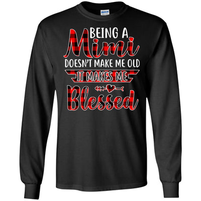 Red Plaid Funny Being A Mimi Doesn't Make Me Old T-Shirt & Hoodie | Teecentury.com